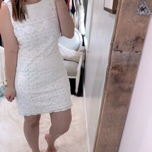 Jessica Howard white lace dress size 10